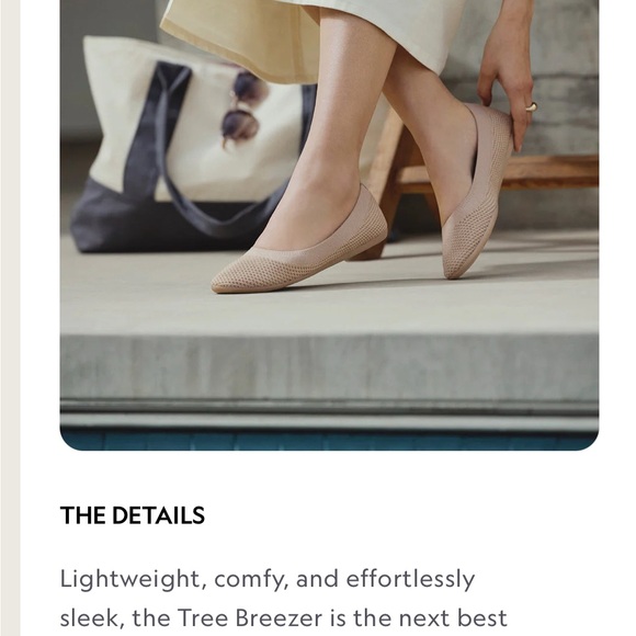 5 for $25 Allbirds tree breezer flats size 9 grey - READ !! NO LINERS!!! - Picture 7 of 9